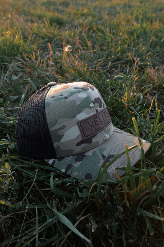 Green Camo Trucker